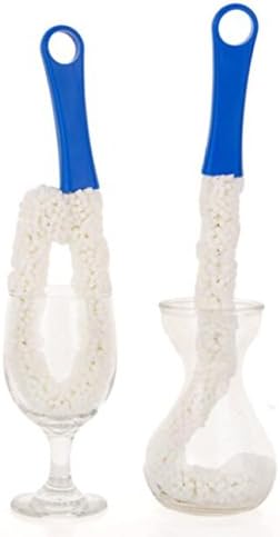 Long Bottle Brush Cleaner for Decanters & Water Bottles – 16” Flexible Foam - Image 4