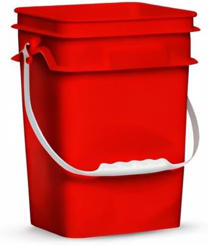 House Naturals 4 Gallon Square Food Grade Bucket Pail - Image 9