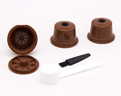 LIGICKY Set of 3 Refillable Coffee Capsules Cup Filter - Image 2