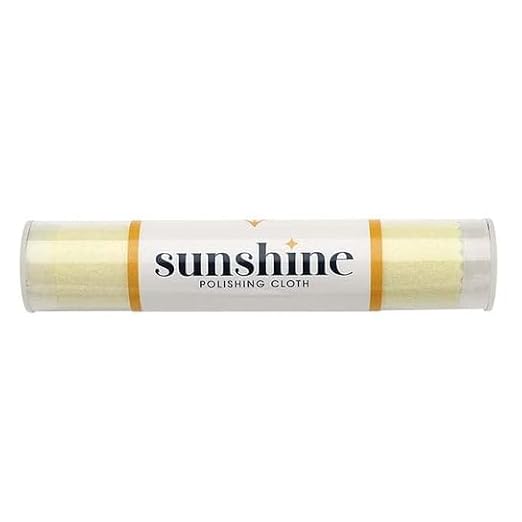 Sunshine 5 Polishing Cloths Jewelry Cleaner Tube Silver Brass Gold Copper - Image 2