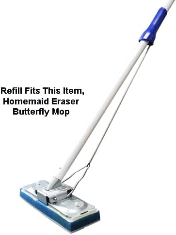 HOMEMAID® 9" Butterfly Eraser Mop Replacement Refill Sponge Head - Image 4