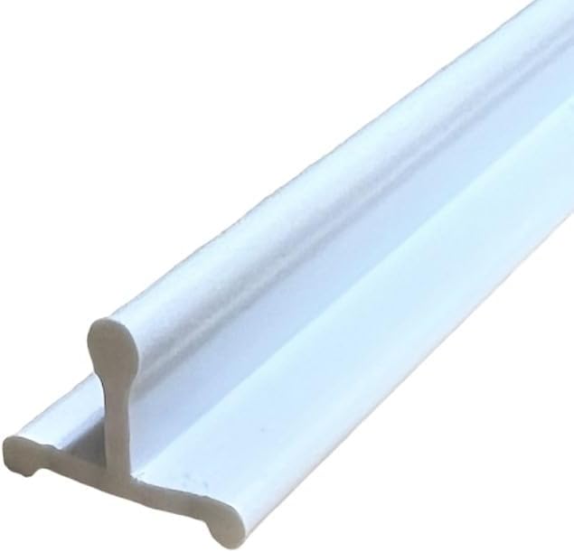 KC Hardware Vinyl Sliding Screen Door Track, Sliding Door Bottom Track by KCHardware