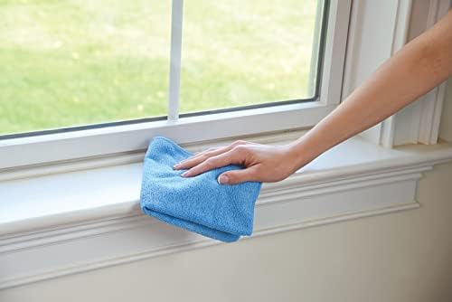 Quickie Microfiber Cleaning Cloth 14 X 14 inch, 12 Pack, All-Purpose Towel/Wiper - Image 4