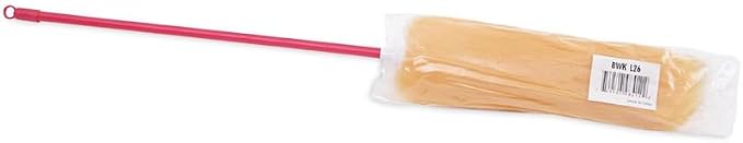 Boardwalk BWKL26 26 in. Plastic Handle Lambswool Duster - Image 2