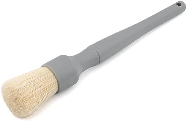 Detail Factory Boar Hair Detailing Brush Large, Comfortable Grip and Heavy-Duty by DetailFactory