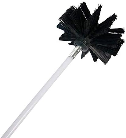 Chimney Cleaning Brush Dryer Duct Cleaner 2-in-1 Kit Fireplace Drier Vent Lint - Image 6