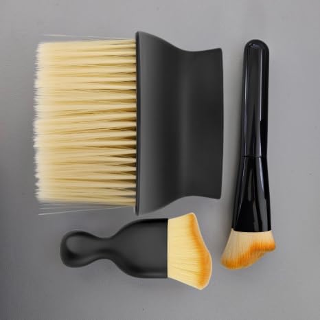 BE:Trend URBAN CAR Multi-Purpose Cleaning Brush Set – 3-Piece Detailing Kit - Image 8