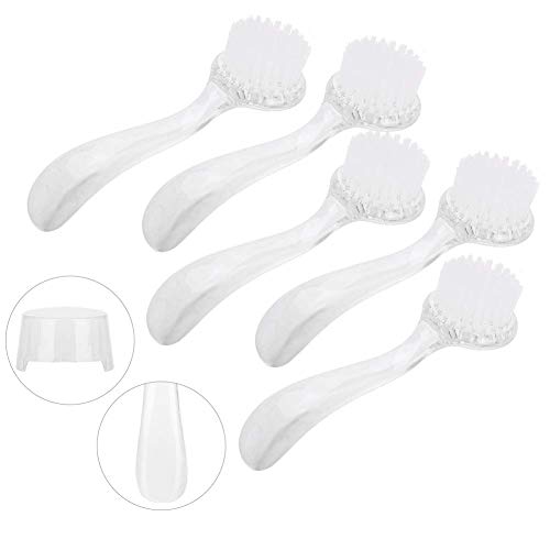 5pcs Soft Nail Dust Cleaning Brush Acrylic Gel Nail Art Powder Removal Brushes - Image 4