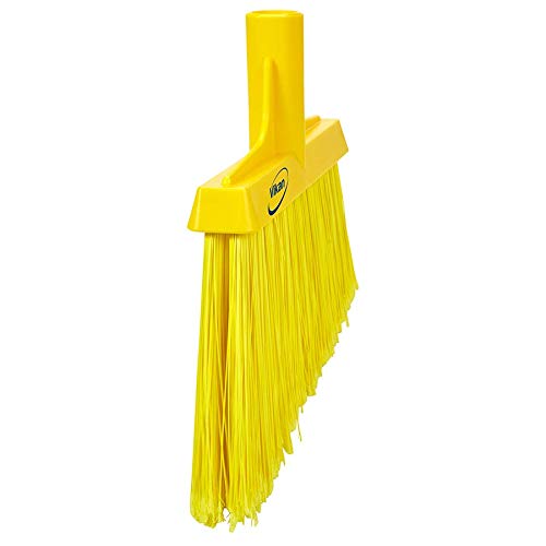 Vikan 29166 Flagged, Soft Angled Broom Yellow - Image 2
