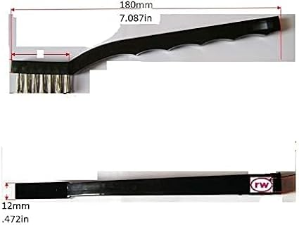 Rattleware 7” Stainless Steel Espresso Machine Brush Pack of 6 - Image 2