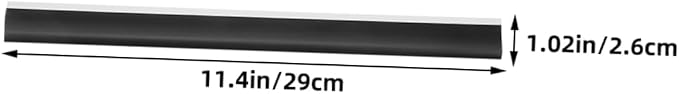 4Pcs Durable Rubber Dustpan Lip Edge Strips - Image 2