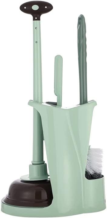 Cq acrylic Toilet Brush and Plunger Set, New Home by Cqacrylic
