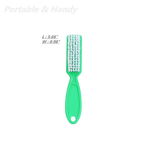 6 Pcs Handle Grip Nail Brush, Nail Cleaning Brushes - Image 3