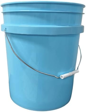 House Naturals Baby Blue 5 gal Food Grade Plastic Bucket Pail Container - Image 2