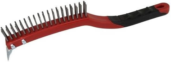 Warner 14" 3x13 Row, Stainless Steel Wire Brush - Image 2