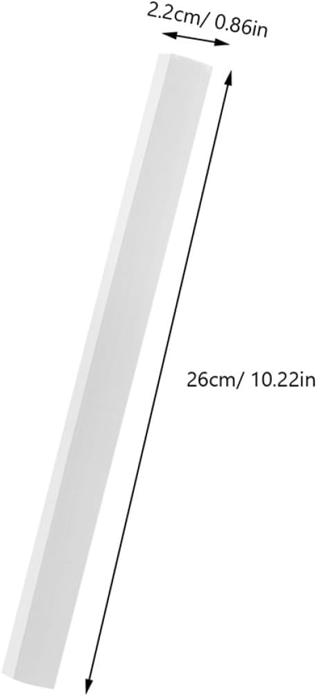Dustpan Rubber Edge Replacement Strips 8pcs Soft Rubber Edge 26cm - Image 2