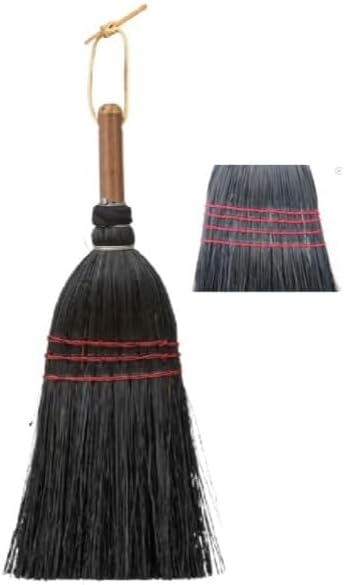 Black Deluxe Whisk Broom by SavingShepherd