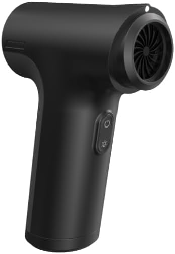 Compressed Air Duster, 130000RPM 3-Gear Adjustable Electric Air Duster - Image 4
