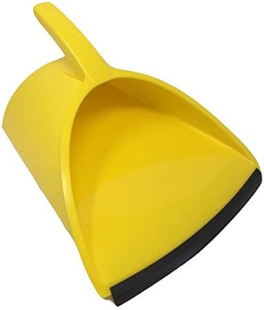 Handy Pan - Yellow - Large Capacity Heavy Duty Dust Pan | Made in USA! Great by CavalleroPlastics