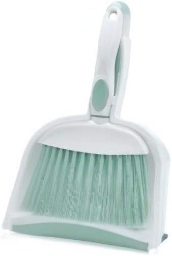 Broom Dustpan Brush Small Dust pan: Small Broom and Dustpan Set Mini Dust pan - Image 8
