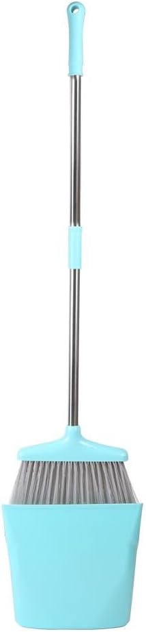 FGY Broom and Dustpan Set Stand Up Broom and Dust Pan Combo - Image 6