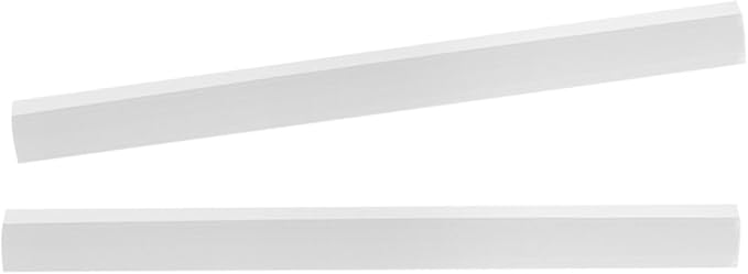 ERINGOGO 2pcs Rubber Dustpan Lip Replacement Strips Soft Edge Accessories by HOME