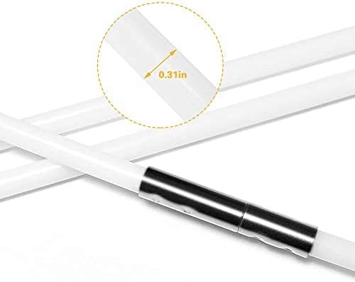 10 Feet Dryer Vent Cleaner Kit, Dryer Duct Cleaning Kit, Includes 8 Flexible - Image 3