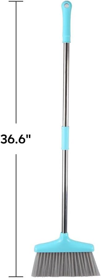 FGY Broom and Dustpan Set Stand Up Broom and Dust Pan Combo - Image 4