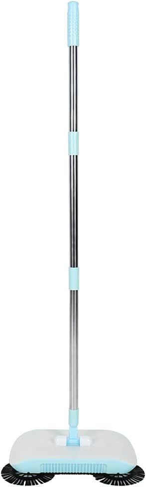 Acouto Household Hand Push Sweeper Broom Pan Floor Tools e Hand Swee - Image 6