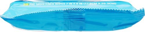 Windex Glass Wipes, Pre-Moistened | Original Scent | 38 Count | Pack of 2 - Image 9