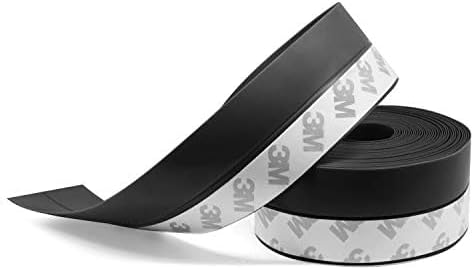 TAROSE Weather Stripping, 33 Feet Weather Seal Strip, Adhesive Silicone Tape - Image 4