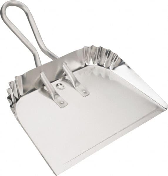 PRO SOURCE Super Scooper Handheld Aluminum Dustpan: 9" Handle by PROSOURCE