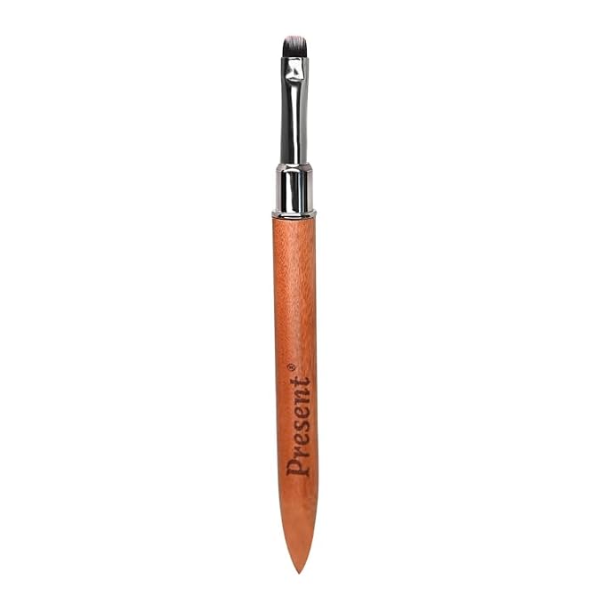 Present Gel Nail Brush, UV Gel Nail Brush, Nail Art Tips Builder Brush Pen by Unknown