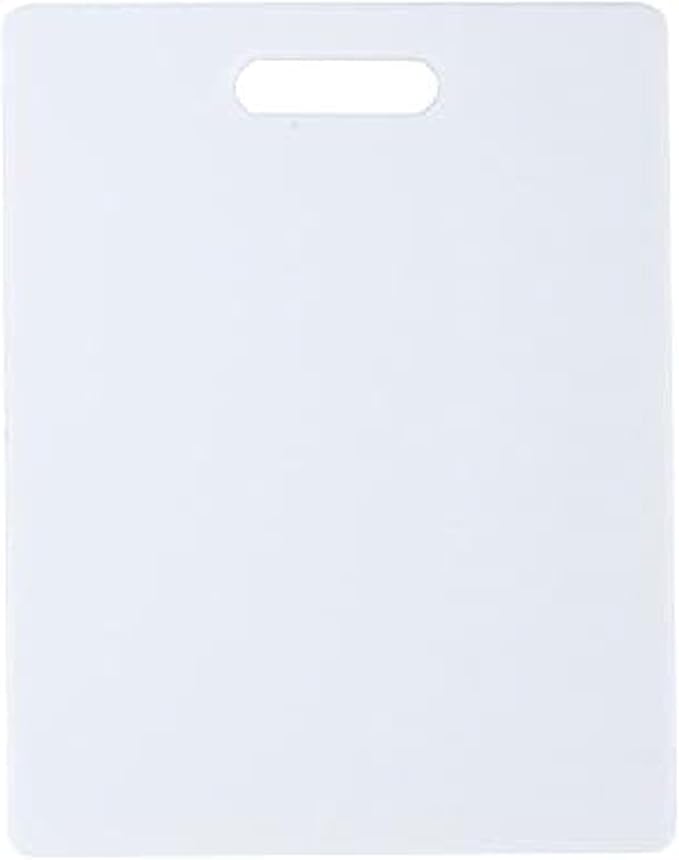 FARBERWARE Reversible Plastic Cutting Board, 8x10 Inch, Dishwasher Safe by Farberware