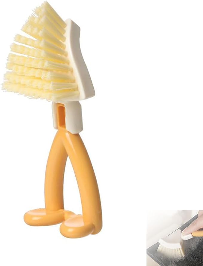 Foldable Triangular Gap Cleaning Brush – Compact & Flexible, and Narrow Spaces by Unknown