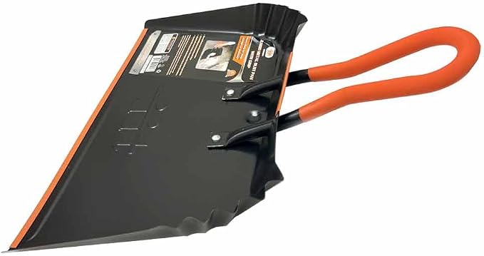 Jumbo Metal Dust Pan with Grip Dustpan Cleaning Supplies Does Not Chip or Bend - Image 2