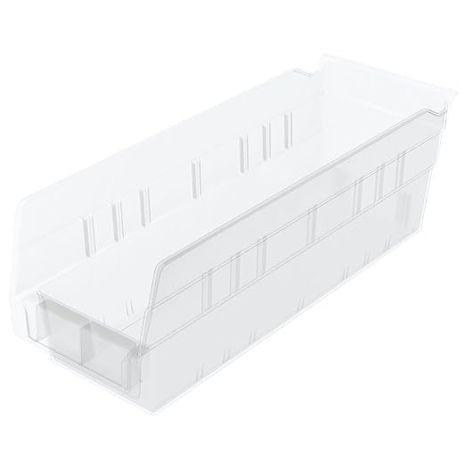 Akro-Mils 30120 Plastic Shelf Bins, Heavy Duty Storage Bins by Akro-Mils