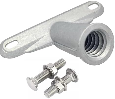 Broom Handle Bracket, 5mm Thickness Deck Brush Accessories, Aluminum One-Piece by LeapMars