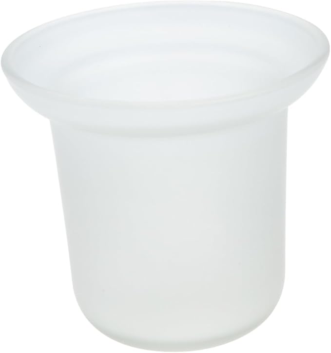 PRETYZOOM Frosted Toilet Brush Holder by PRETYZOOM
