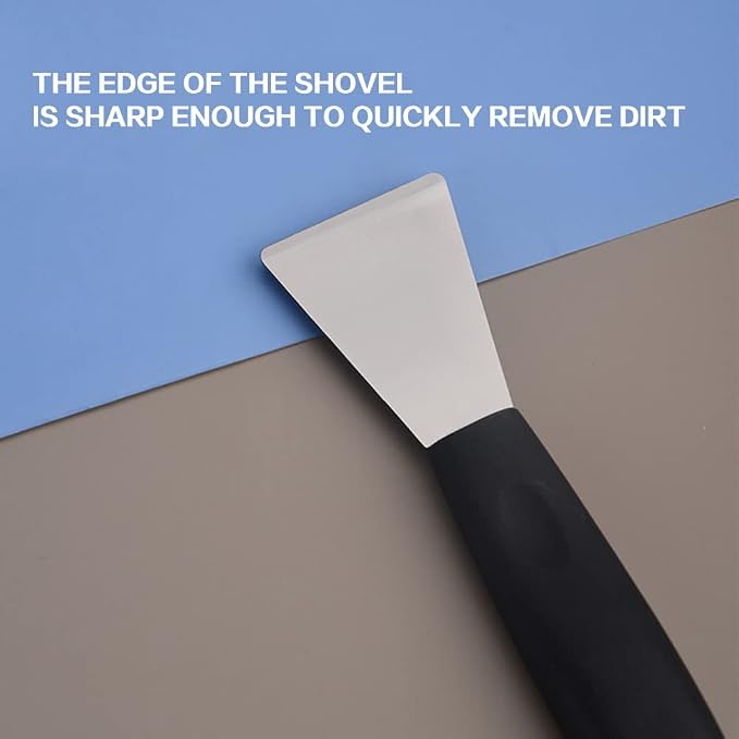 Stainless Steel metal Scraper, stove top Oven Scraper Tool non scratch - Image 4