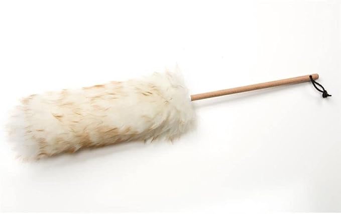 Wool Shop Lamb's Wool Lanolin Dusters Basic Kit of 2 Sizes 10 in and 24 in - Image 3
