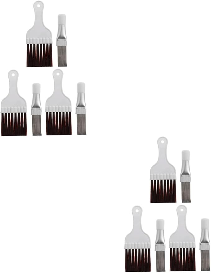 Cabilock 2sets Air Conditioner Cleaning Tool Fin Comb Radiator Brush by cabilock
