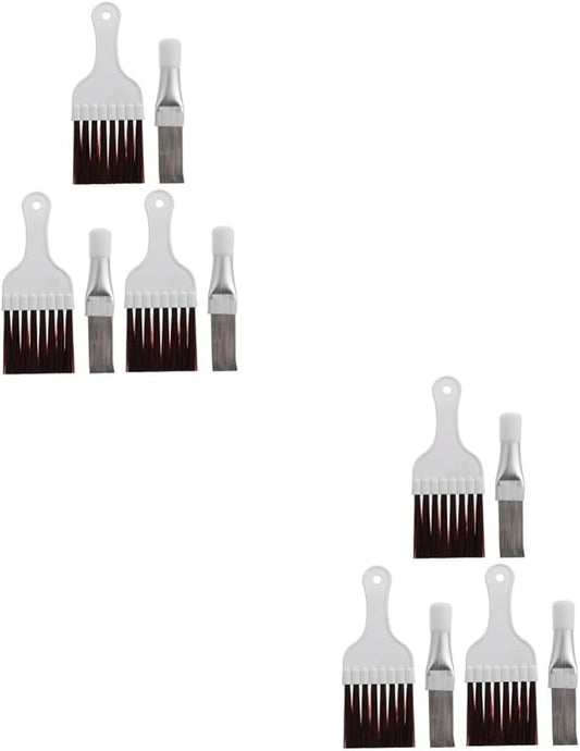 Cabilock 2sets Air Conditioner Cleaning Tool Fin Comb Radiator Brush by cabilock