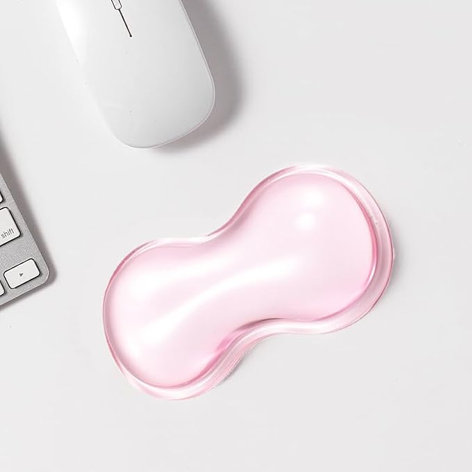 Clear Gel Wrist Rest for Keyboard, Keyboard Wrist Rest for Typing Pain Relief - Image 6