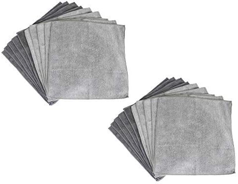 Microfiber Cleaning Cloths, Attract Dust Like a Magnet, Use Wet or Dry by Sophisti-Clean