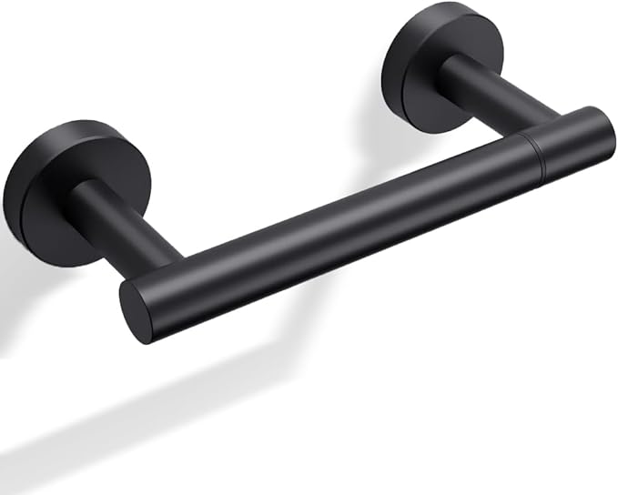 Day Moon™ Matte Black Toilet Paper Holder by DayMoonDesigns