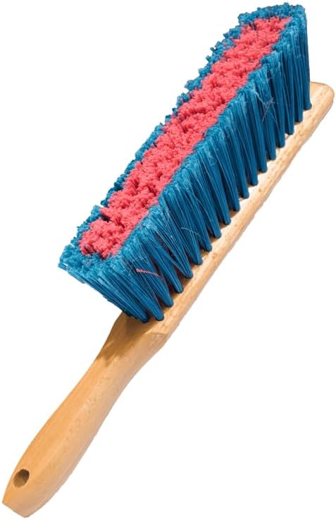 8 Inch USA Bench Broom, Counter Brush, Chemical Resistance Bristles, Two Coats by USABroom-HighQuality