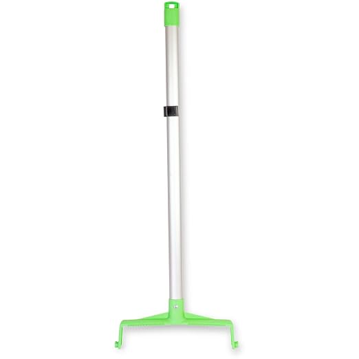 SPARTA Upright Dustpan with Aluminum Handle, Serrated Edge - Image 3