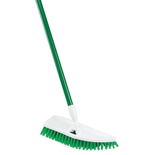 Libman Commercial 122 No Knees Floor Scrub, Steel Handle by TheLibmanCompany