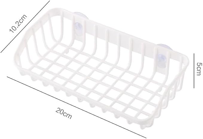 Pink Multifunctional Drain Rack, Hanging Storage Rack Drain Rack Sink Shelf - Image 3